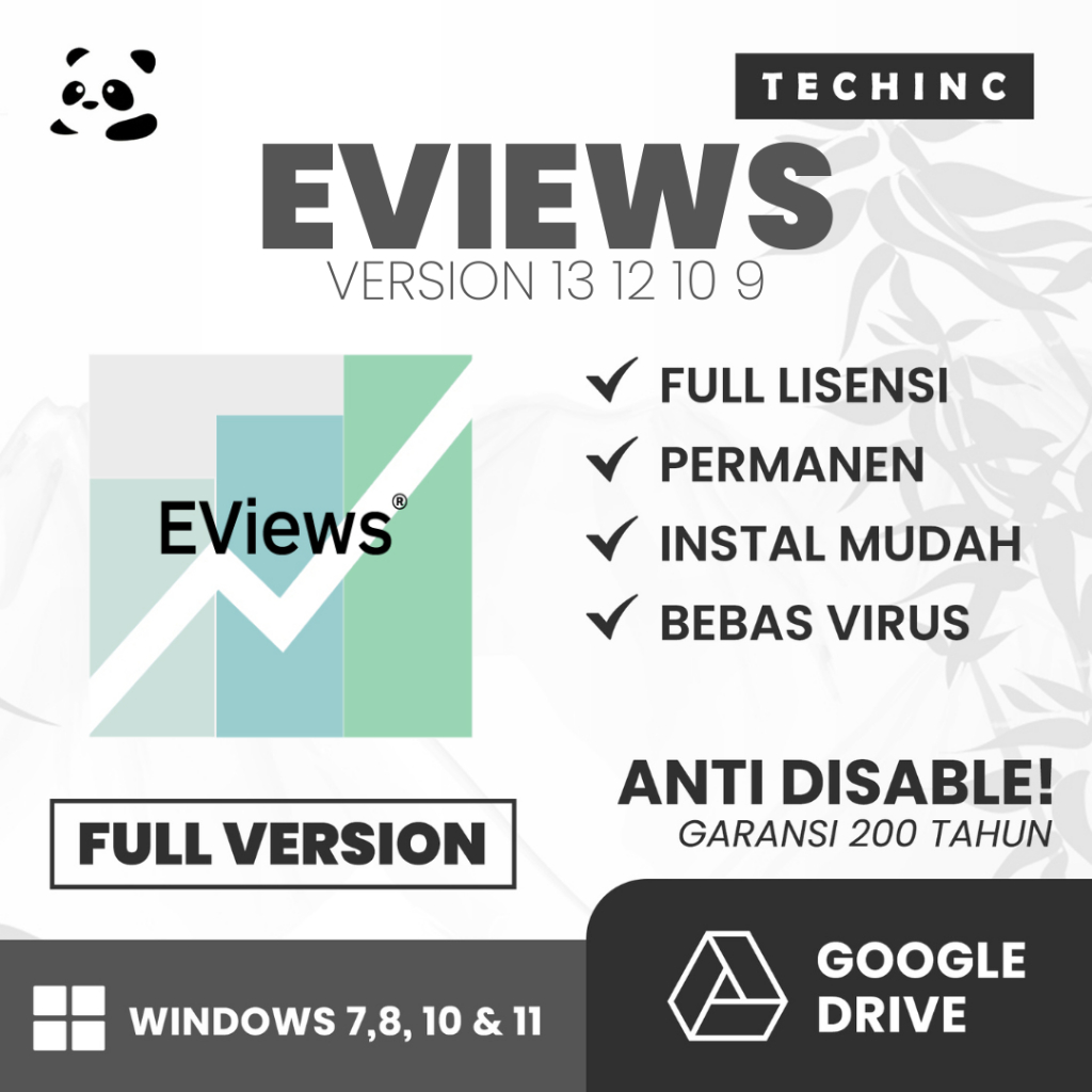 Jual Eviews 13/10/9 Full Version | Windows | Shopee Indonesia