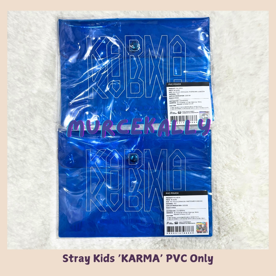 Jual [READY STOCK] Stray Kids KARMA PVC Pouch Only - Official MD Pop up ...