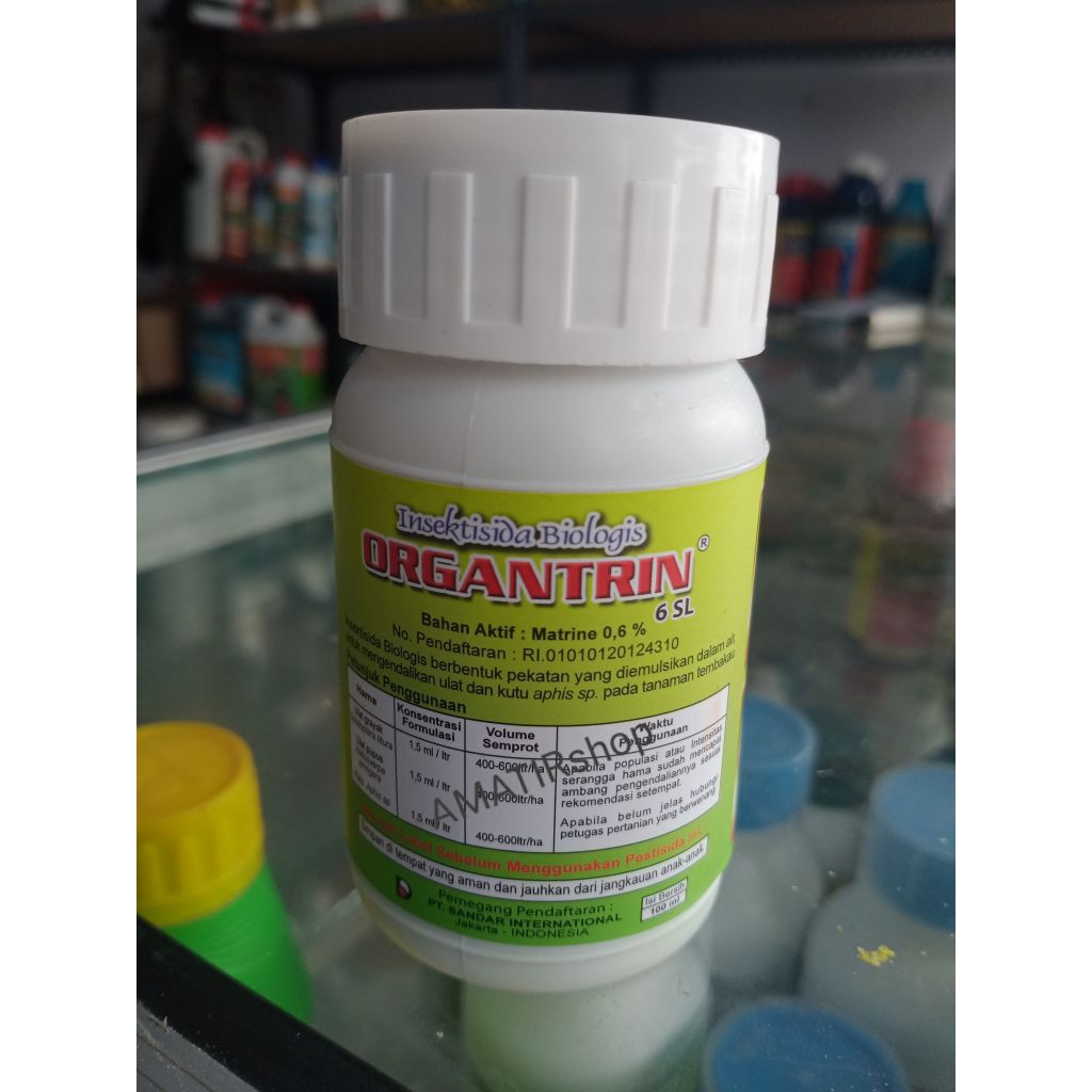 Jual INSEKTISIDA ORGANIK ORGANTRIN 100ML | Shopee Indonesia