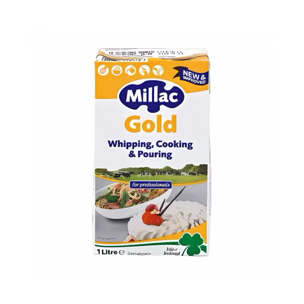 Jual Millac Gold Whipping, Cooking & Pouring Cream 1 Liter - Krim ...
