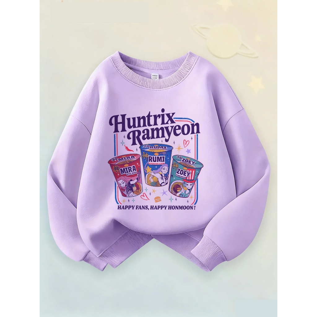 K-Kpop D-Demon H-Hunter Hoodie Mädchen Kinder Jung Produktbild-Vorschau 2