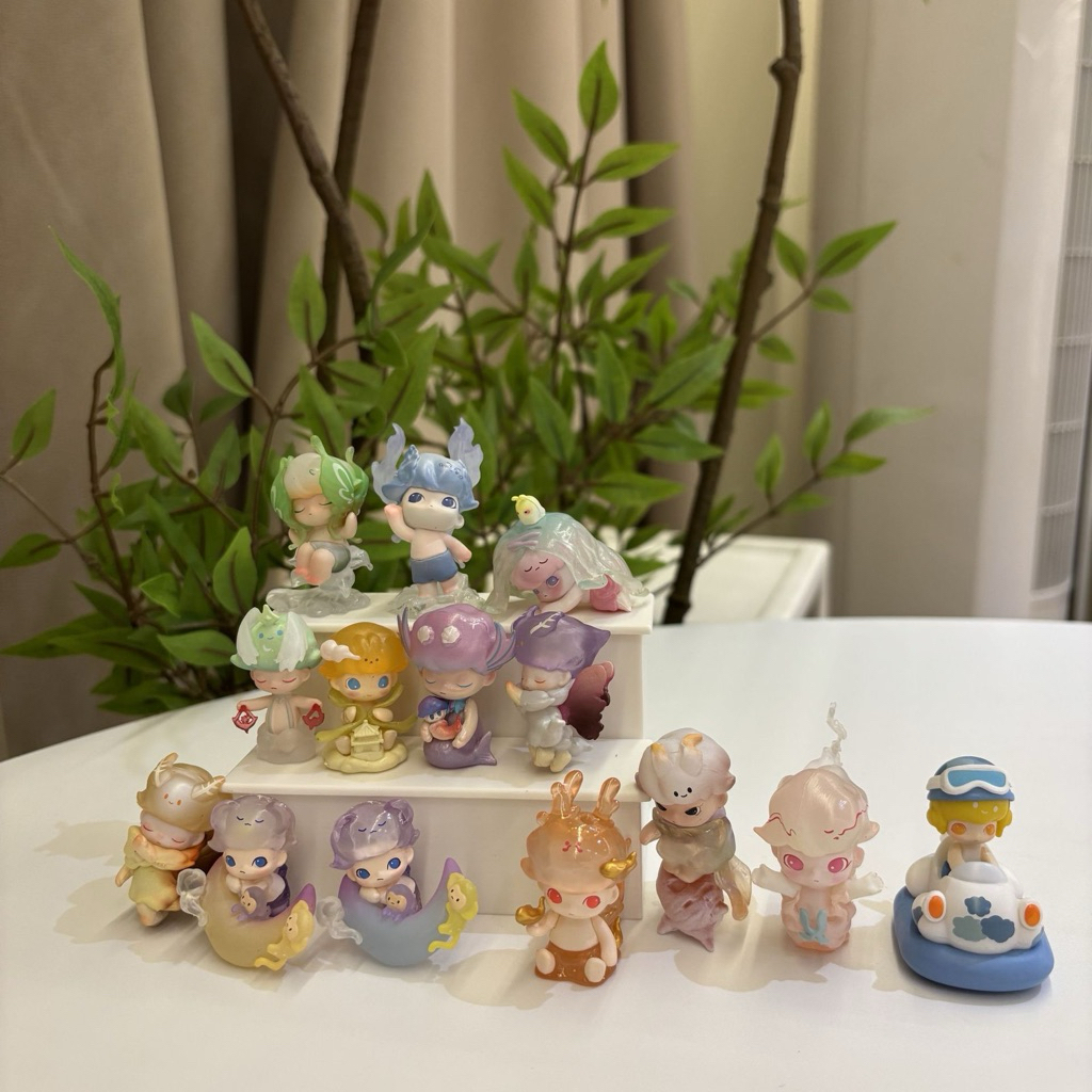 Jual READY 1 PCS POPBEAN UNOFFICIAL TANPA LUBANG DIMOO MOLLY SKULLPANDA ...