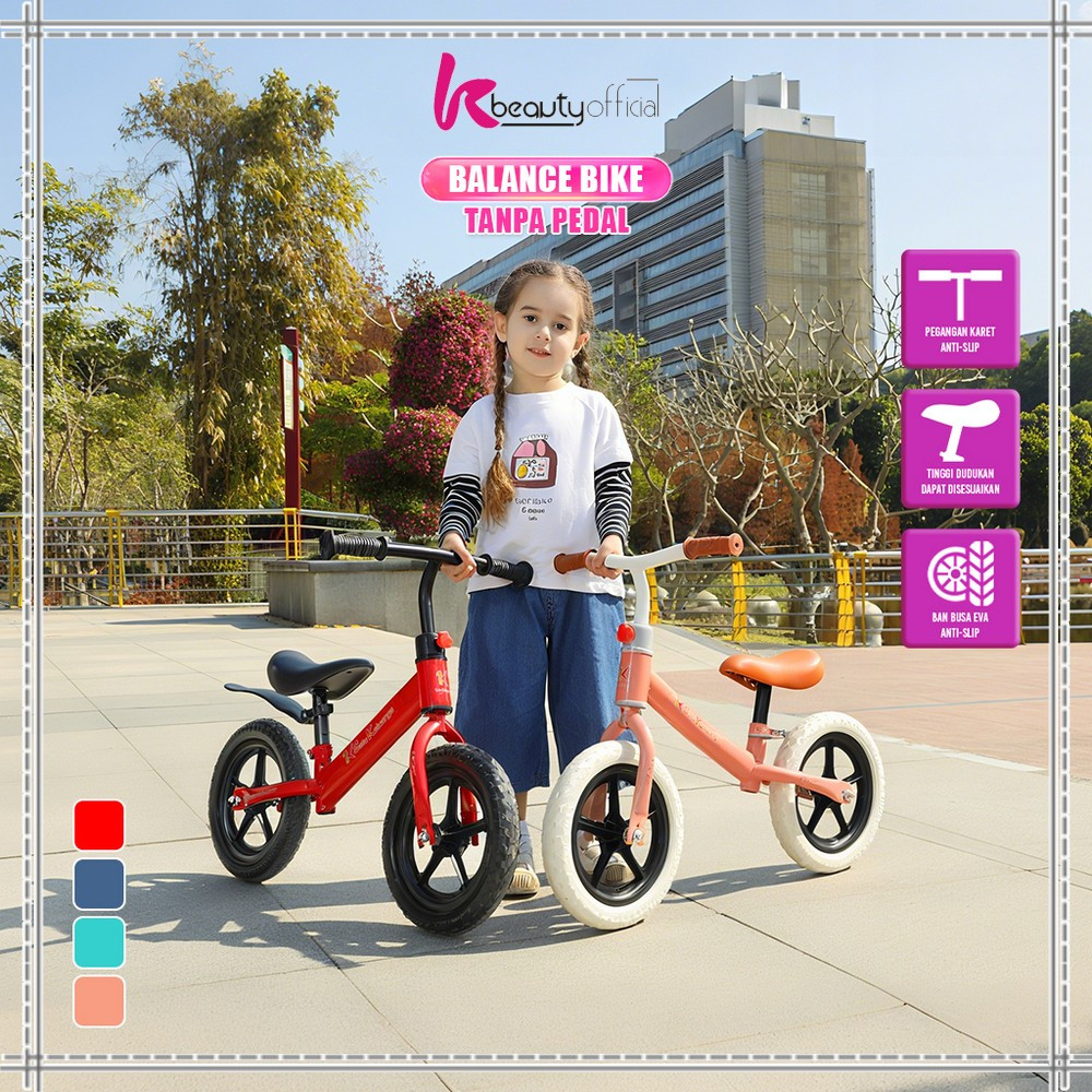 Jual KB-M261 Sepeda Keseimbangan Anak Tanpa Pedal / Sepeda Push Bike ...