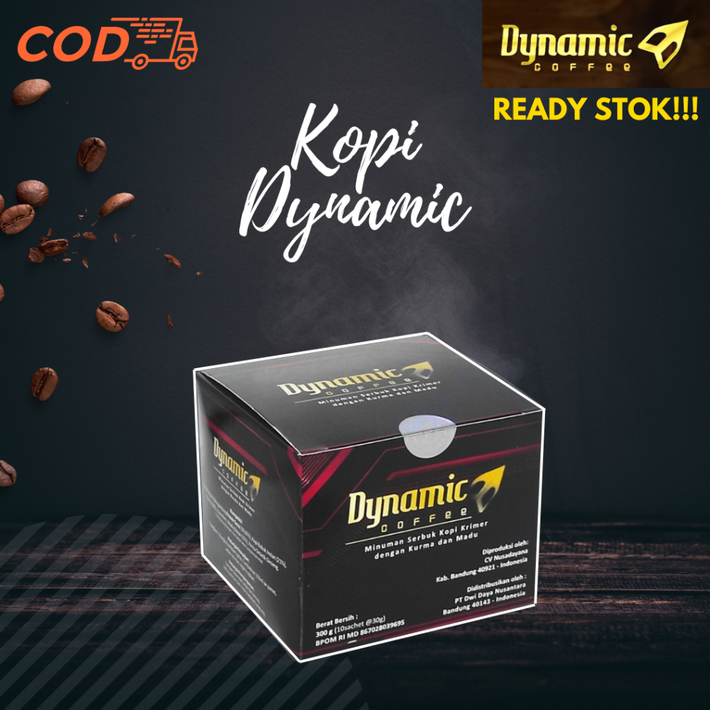 Jual KOPI DYNAMIC | DYNAMIC COFFE 1 BOX 10 SACHET ORIGINAL | Shopee ...