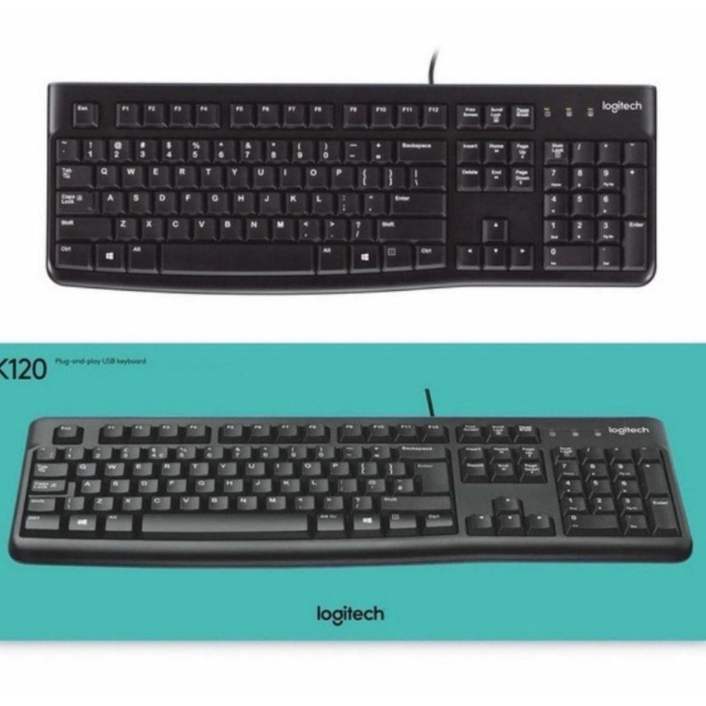 Jual Keyboard Komputer K120 Logitech Original | Shopee Indonesia