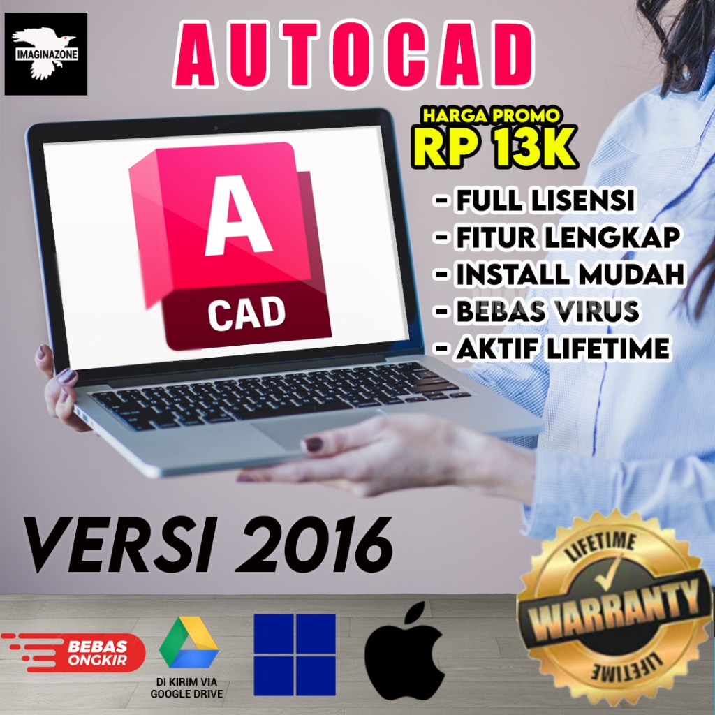 Jual AutoCAD 2026 Full Version Original No Trial Lifetime + Panduan ...