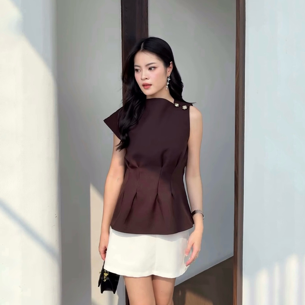 Jual LILO Lunox Top | Blouse Wanita | Baju Wanita Korean Style | Blouse ...