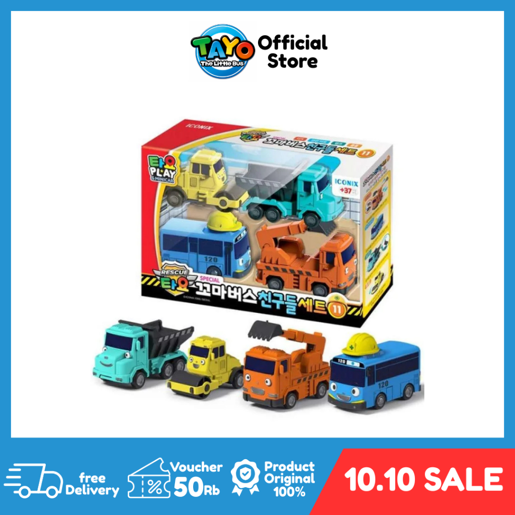 Jual Tayo The Litle Bus TYT 122012 Tayo The Little Bus Mini Tayo ...
