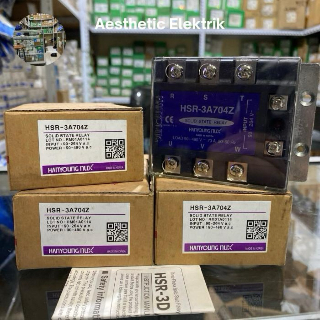 Jual SOLID STATE RELAY HSR-3A704Z HANYOUNG NUX ORIGINAL | Shopee Indonesia