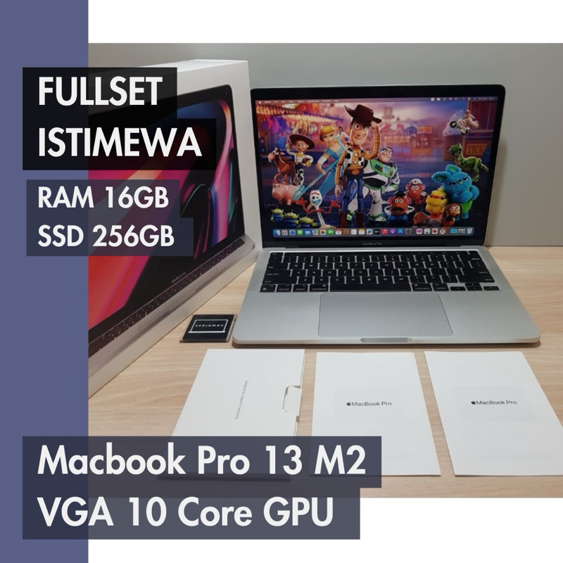 Jual Macbook Pro M2 13 14 16 256GB 512GB 1TB 2TB ram 8GB 16GB 32GB