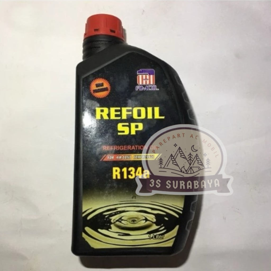 Jual Oli Oil R134 Refoil SP R134a Warna Hijau Oli kompresor ac mobil ...