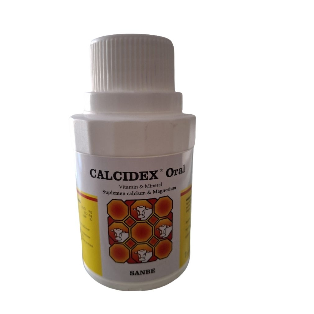 Jual CALCIDEX Oral 100 ml Obat Sapi Kambing Lumpuh Injeksi Ampuh ...
