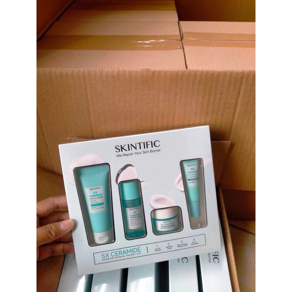 Jual Sale!! Skintific Trevel Kit 5x Ceramide Barier Repair Exp 2026 ...