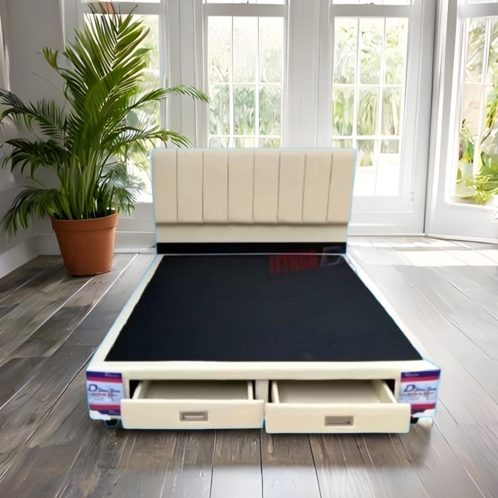 Jual Divan laci 160x200 divan slorokan minimalis divan laci samping ...