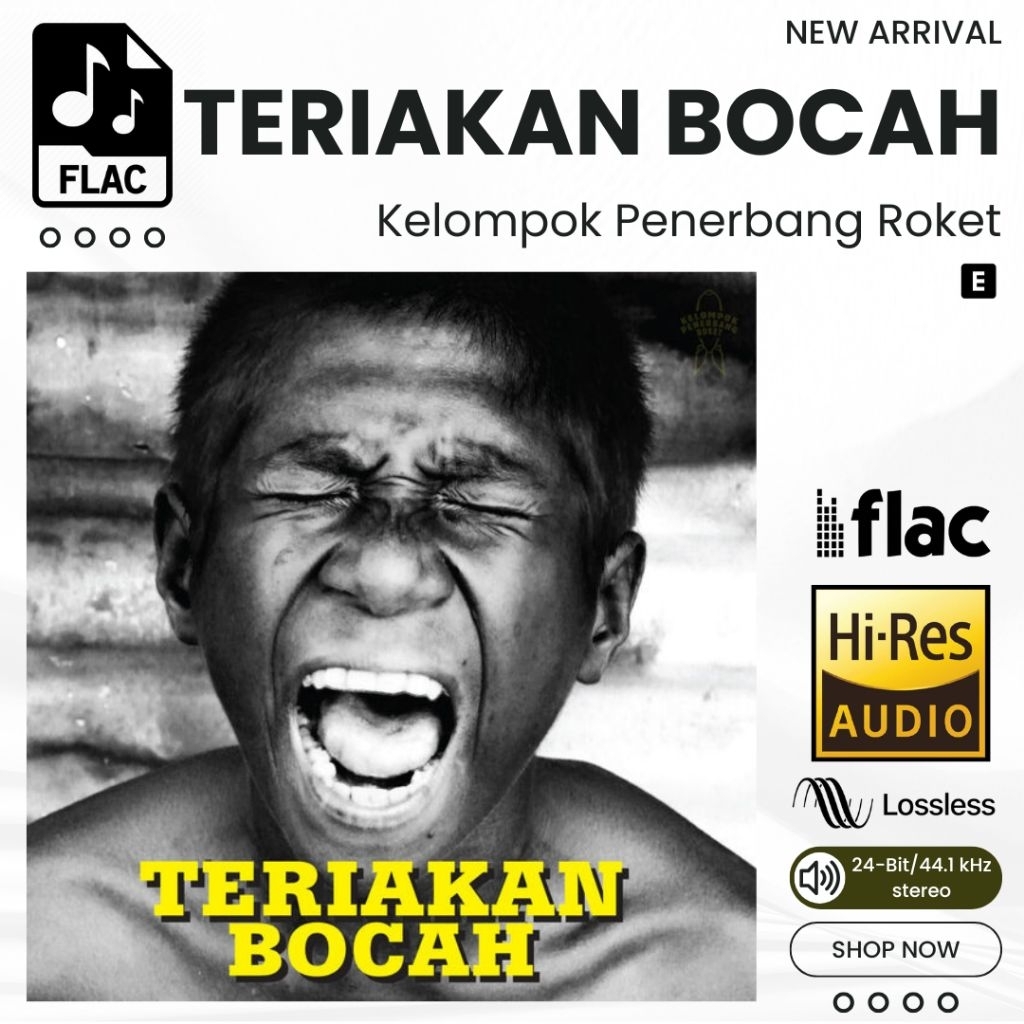 Jual Teriakan Bocah Kelompok Penerbang Roket Album Lagu FLAC Hi-Res ...