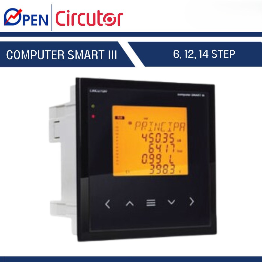 Jual COMPUTER SMART III 6 STEP 12 STEP 14 STEP CIRCUTOR | Shopee Indonesia