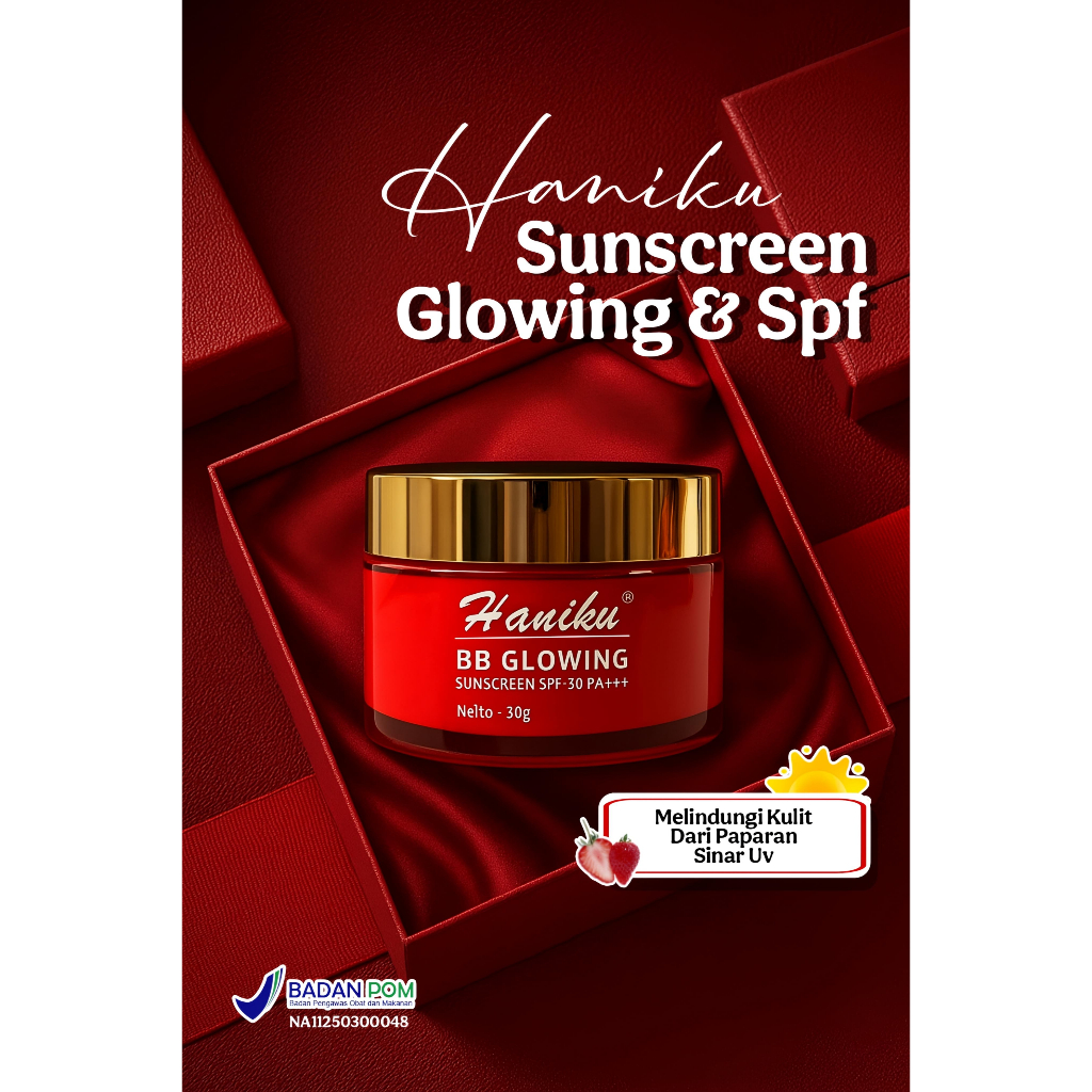 Jual Haniku Bb Glowing premium cream spf 30 pa+++ / Retinol Moisturizer ...