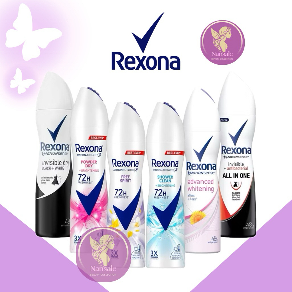 Jual REXONA Women / Men Deodorant Spray All Variant 135ML | REXONA MEN ...