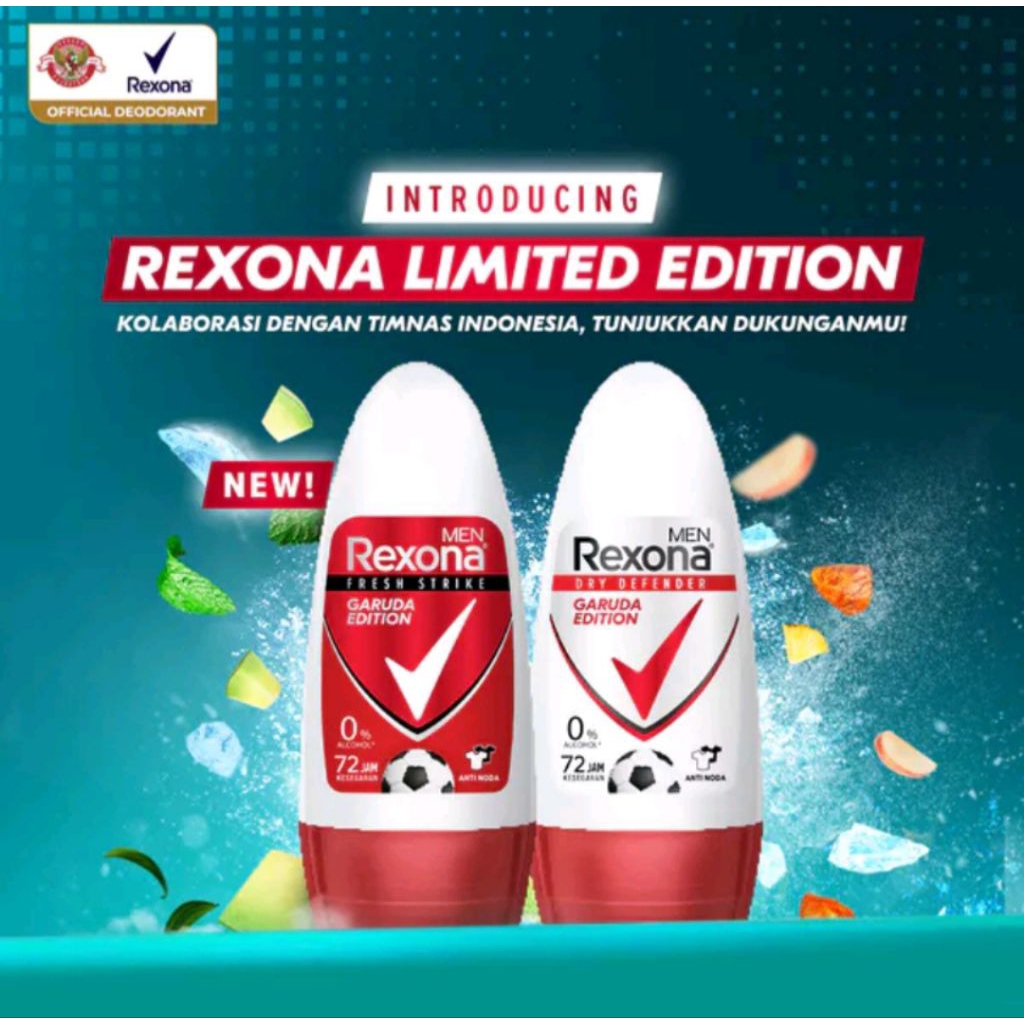 Jual PROMO!!! New Rexona Men Limited Edition 40ml | Shopee Indonesia
