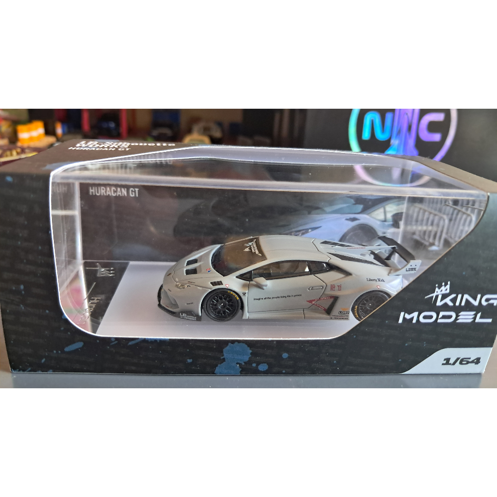 Jual King Model Lamborghini Huracan LBWK Fighter Grey | Shopee Indonesia