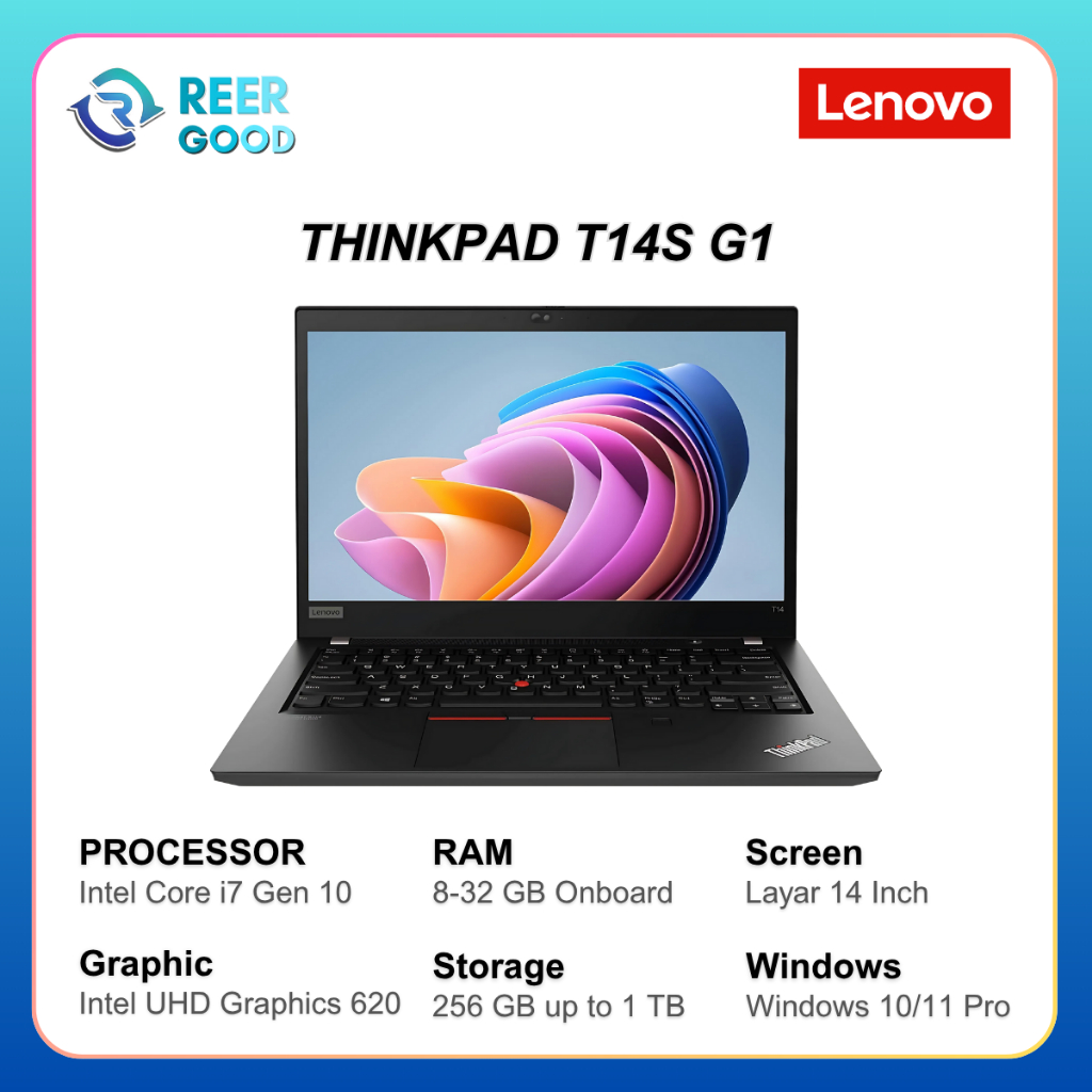 Jual Laptop Lenovo Thinkpad T14 T14S T15 I5 GEN 10 I7 GEN 10