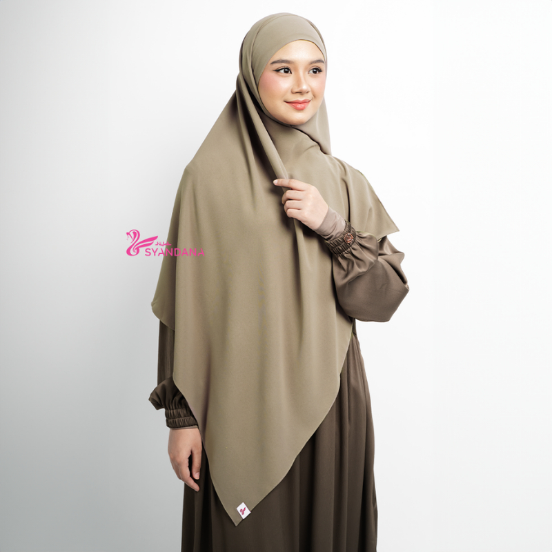 Hijab Syandana Zalfa Pashmina Bandana Pashban Bahan Mazen Anti UV By Kain Sultan