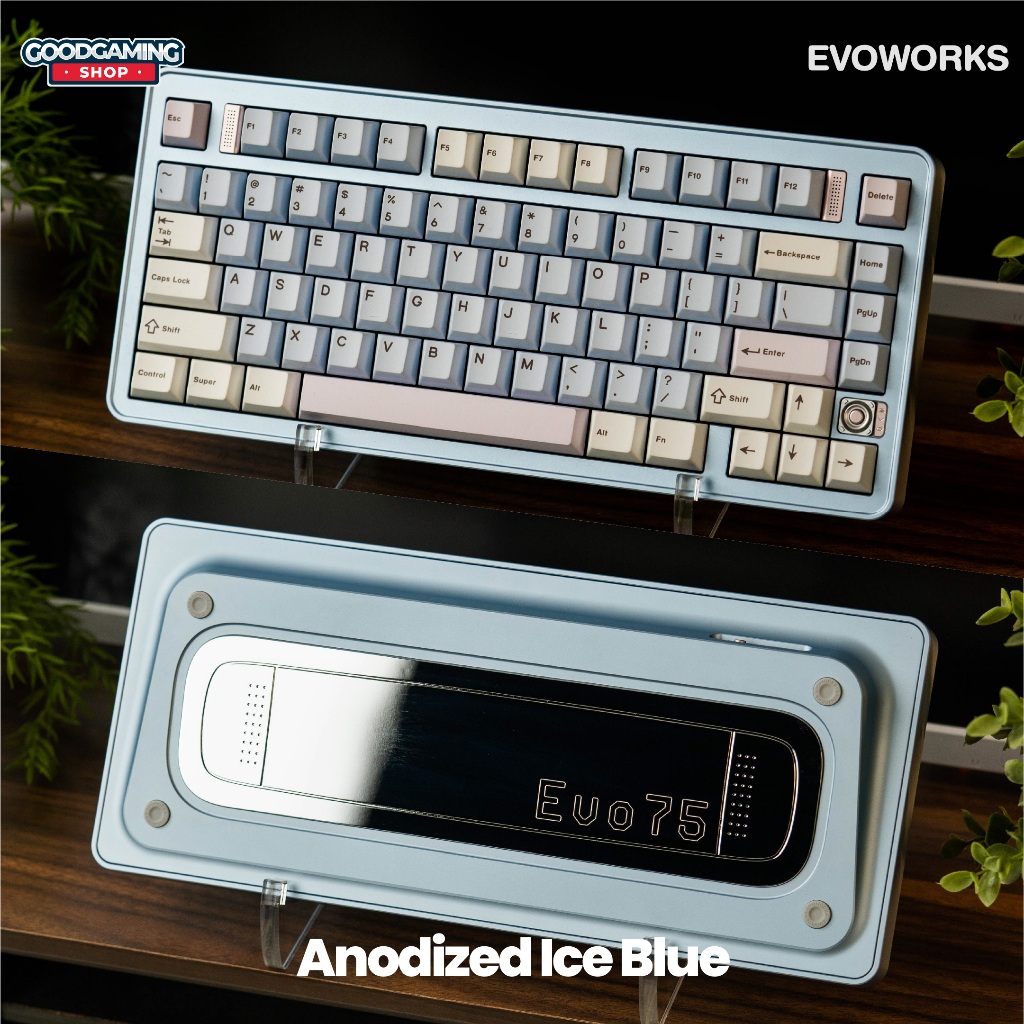 Evoworks Evo75 Blueメカニカルキーボード ワイヤレス 公式【公式直営