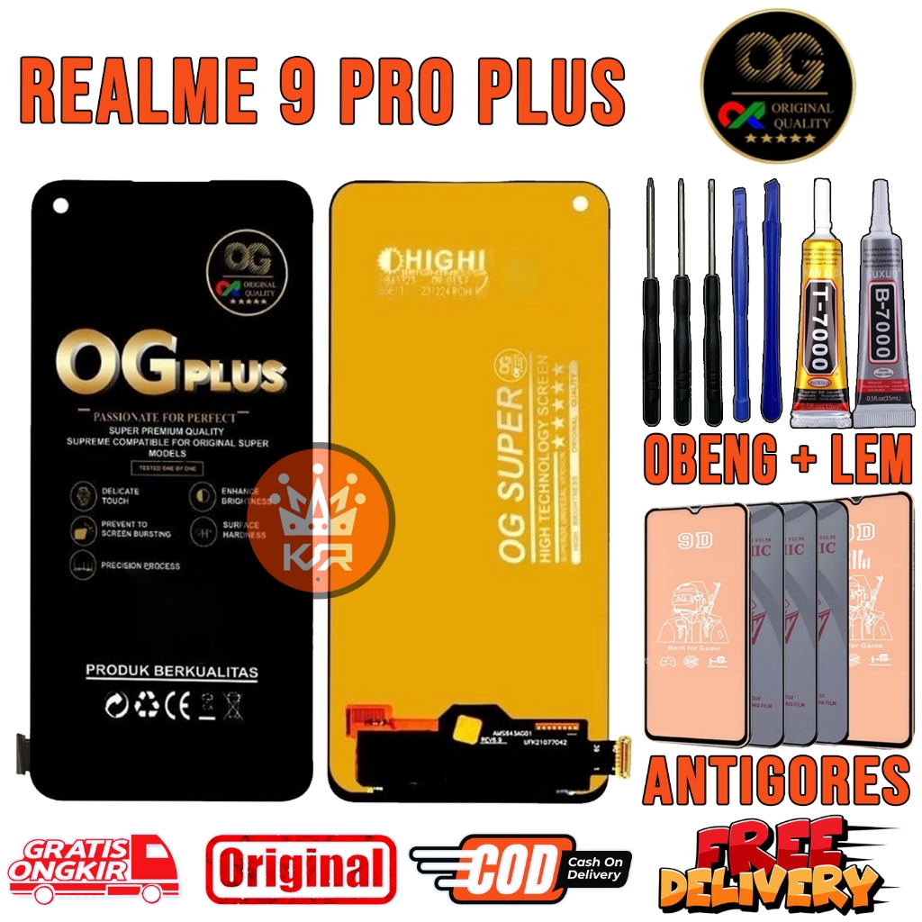 Jual Lcd REALME 9 PRO PLUS Original OEM Quality Lcd Touchscreen REALME ...