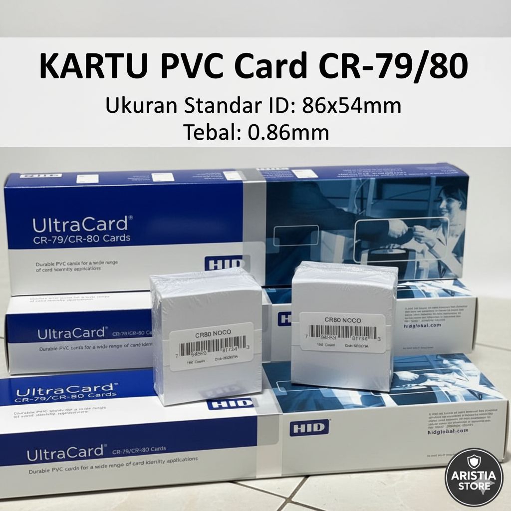 Jual Kartu PVC Id Card Ultracard HID NOCO CR-79/80 Isi 100pcs | Shopee ...