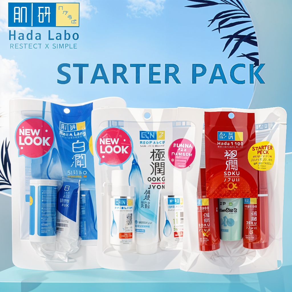 Jual HADA LABO GOKUJYUN STARTER PACK / HADA LABO SHIROJYUN STARTER PACK ...