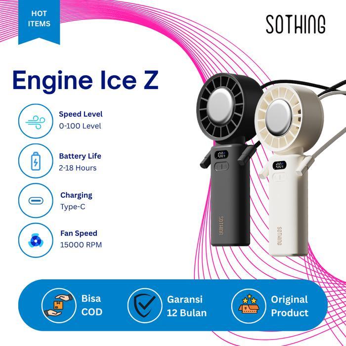 Jual SOTHING Engine ICE-Z Handheld Fan [3 UNIT] | Shopee Indonesia