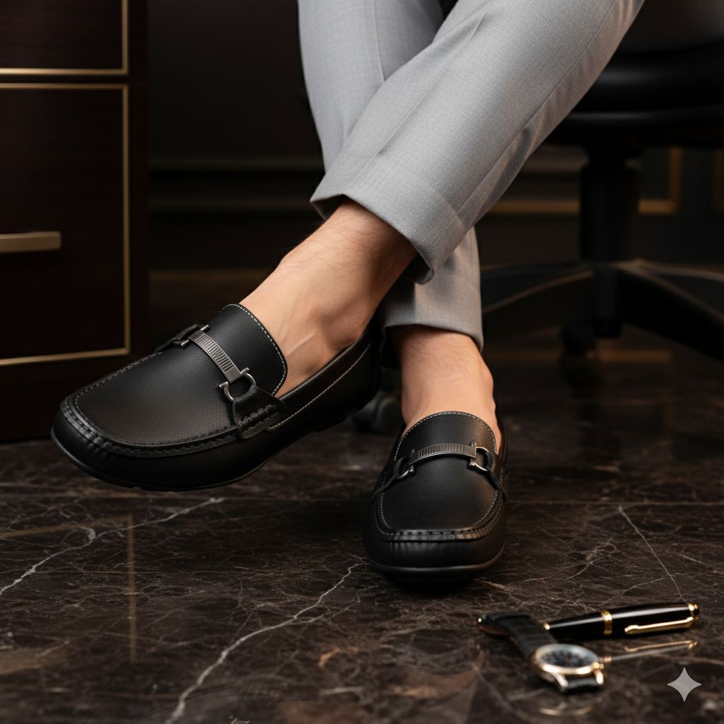 Jual CUCI GUDANG MJC Indonesia Sepatu Loafers Pria FOMELO Formal Slip ...