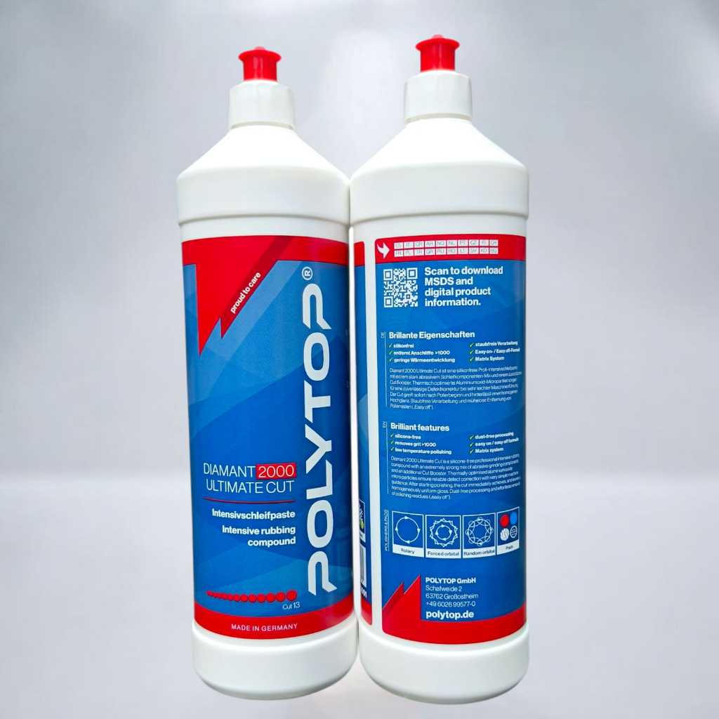 Jual POLYTOP Diamant 2000 Ultimate Cut 1L intensive rubbing compound ...