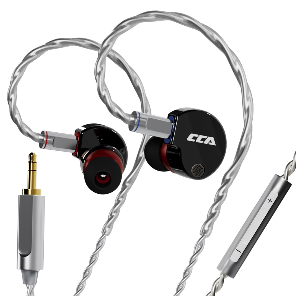 Jual CCA Phoenix Single LCP Dynamic Driver IEM Metal Earphone with MIC ...