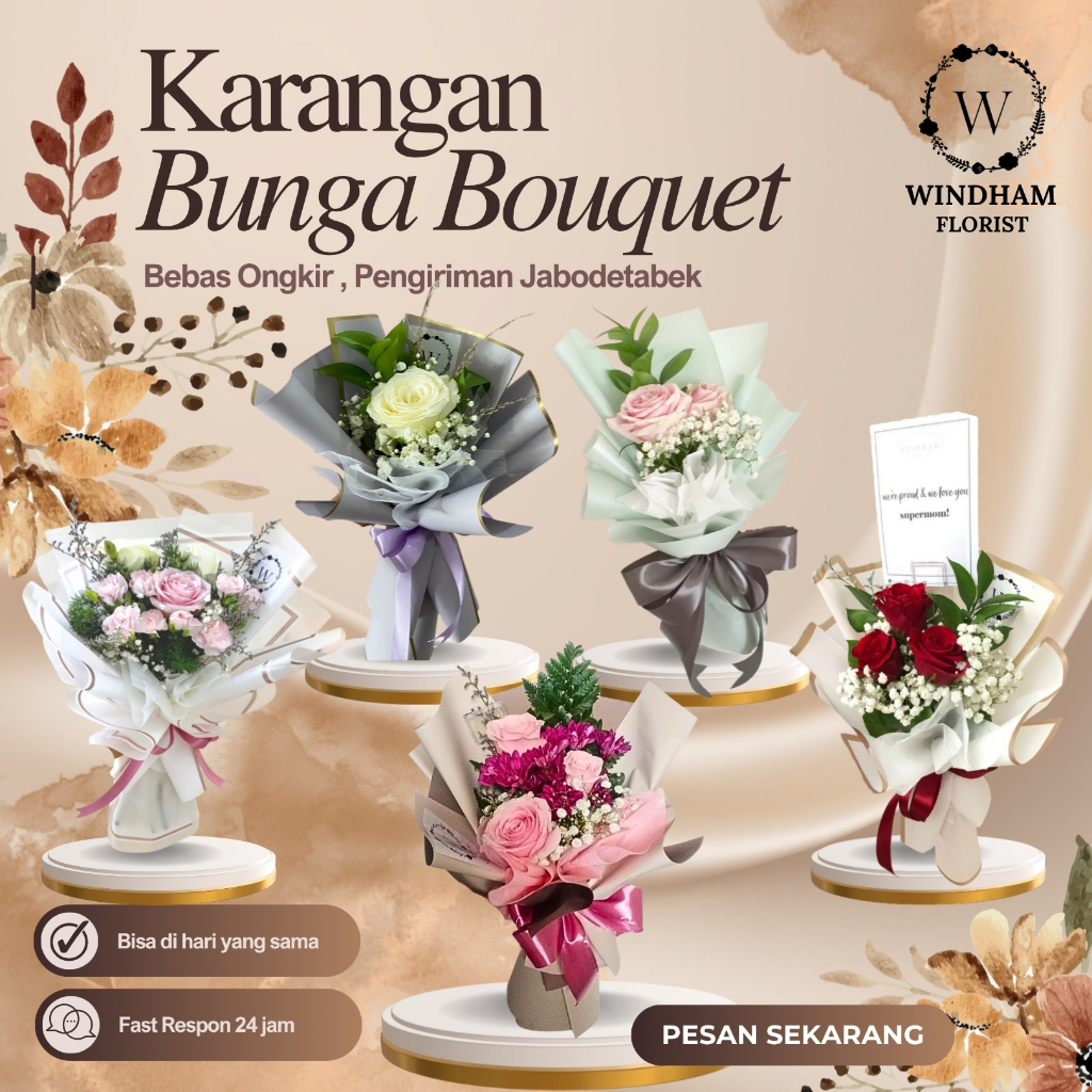 Jual Bucket Mawar Tangkai Buket Wisuda Bouquet Rose Valentine Birthday ...