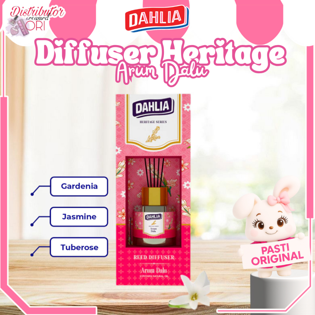 Jual Dahlia Reed Diffuser Heritage Series Arum Dalu - 30ml Pengharum ...