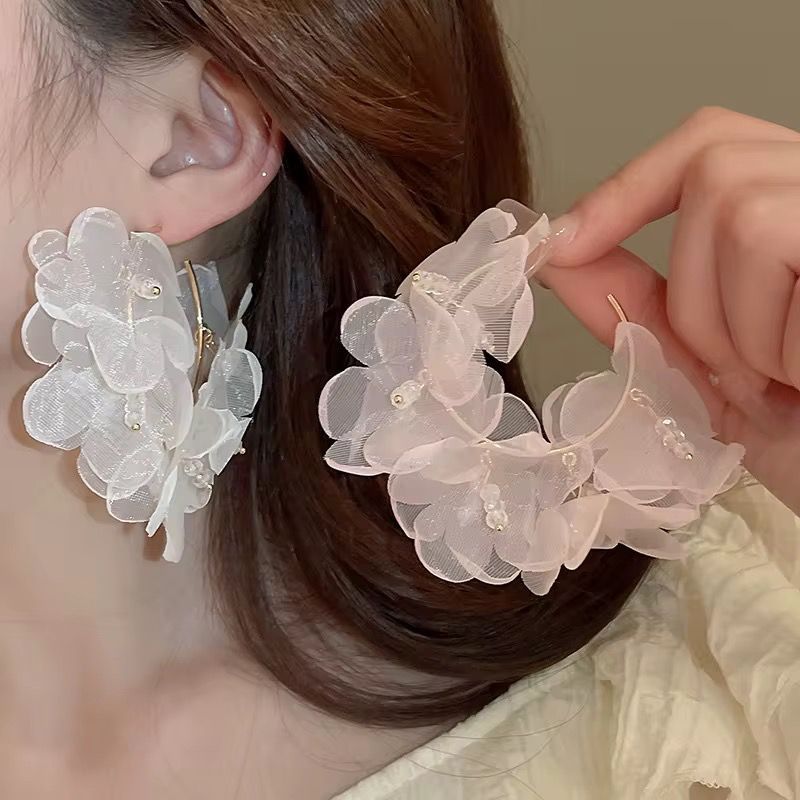 Jual Anting Bulat Bunga Perhiasan Wanita Anting Pesta Anting Wanita ...