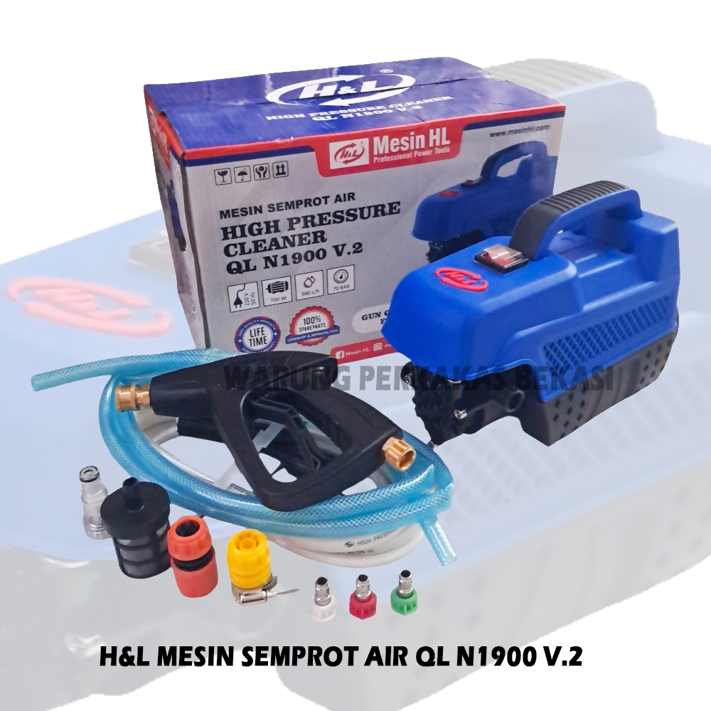 Jual H&L Jet Cleaner QL N1900 V.2 Alat Semprot Air Mesin High Pressure ...