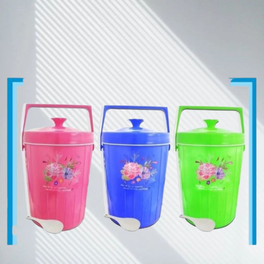 Jual Rice Bucket 8 Liter Kimplast/ Termos Nasi / Termos Es | Shopee ...
