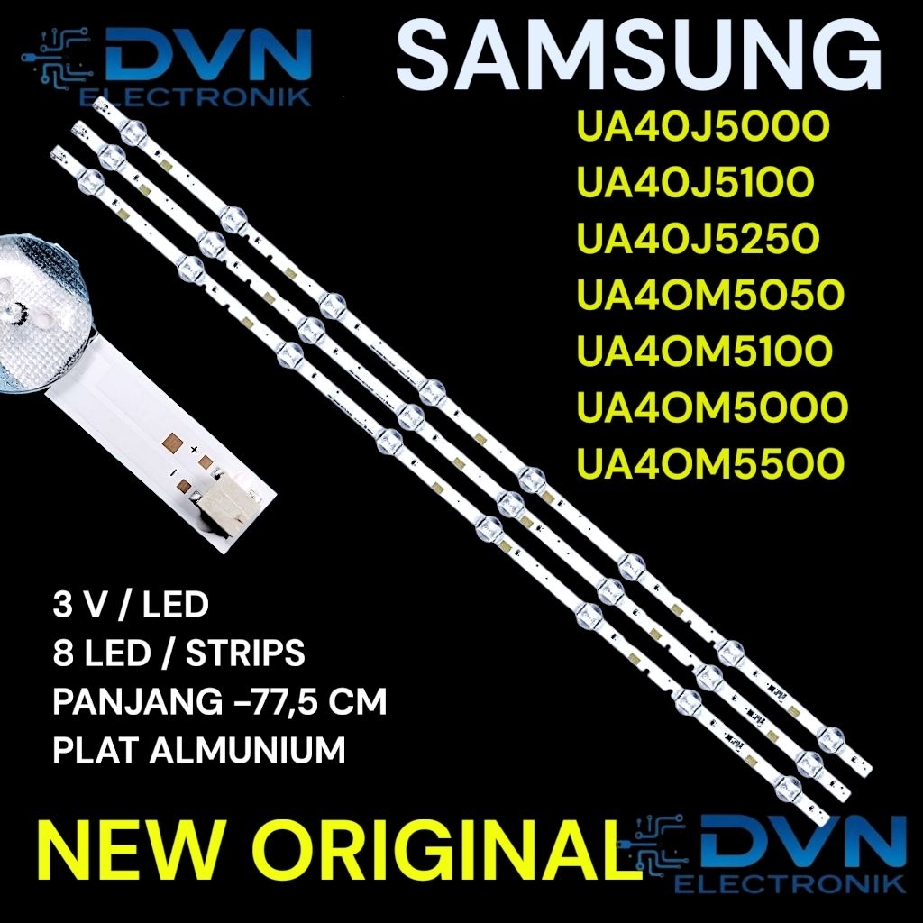 Jual BACKLIGHT TV SAMSUNG 40INC UA40J5000 UA40J5100 UA40J5250 UA4OM5050 ...