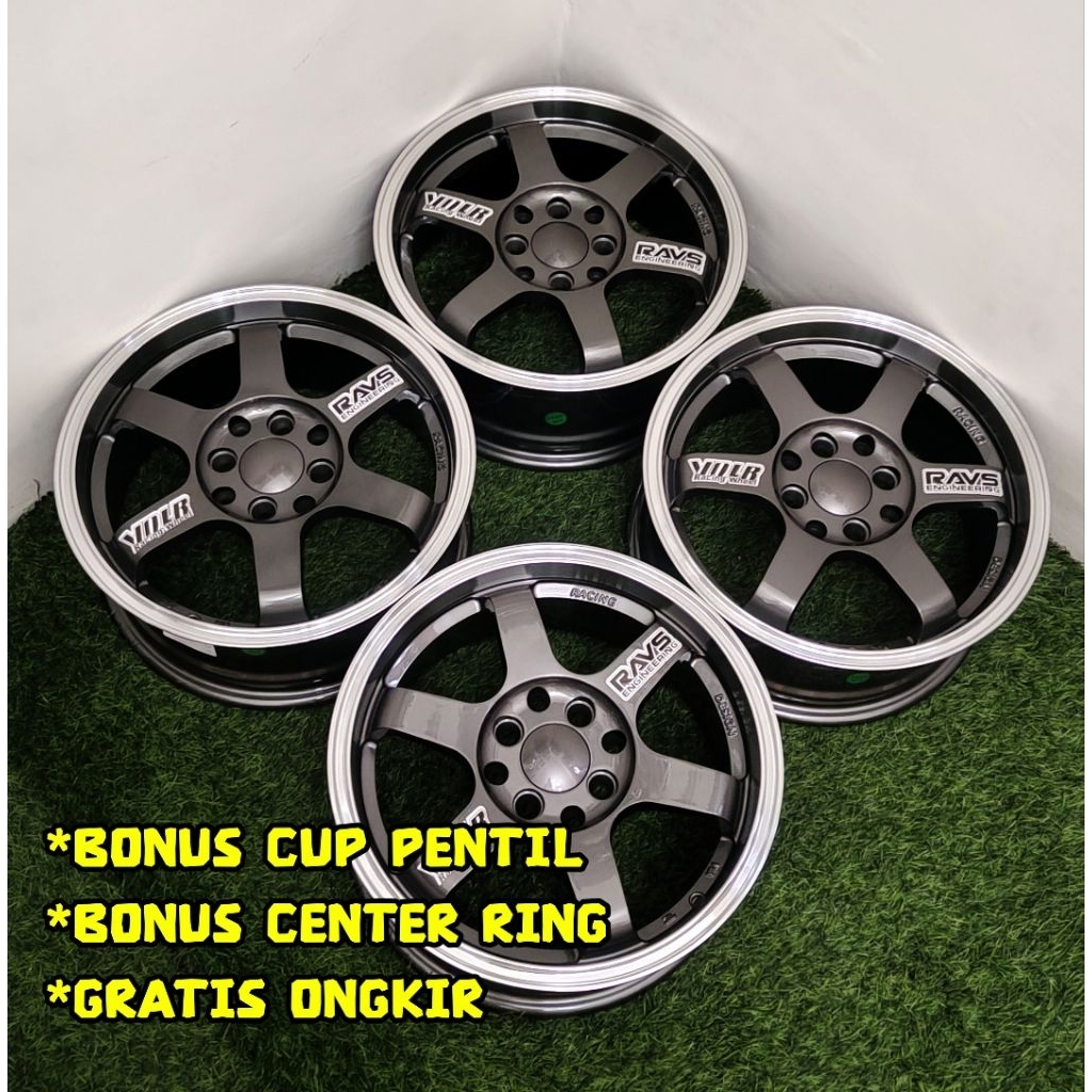 Jual velg mobil Rays te37 R15 ( baru ) | Shopee Indonesia