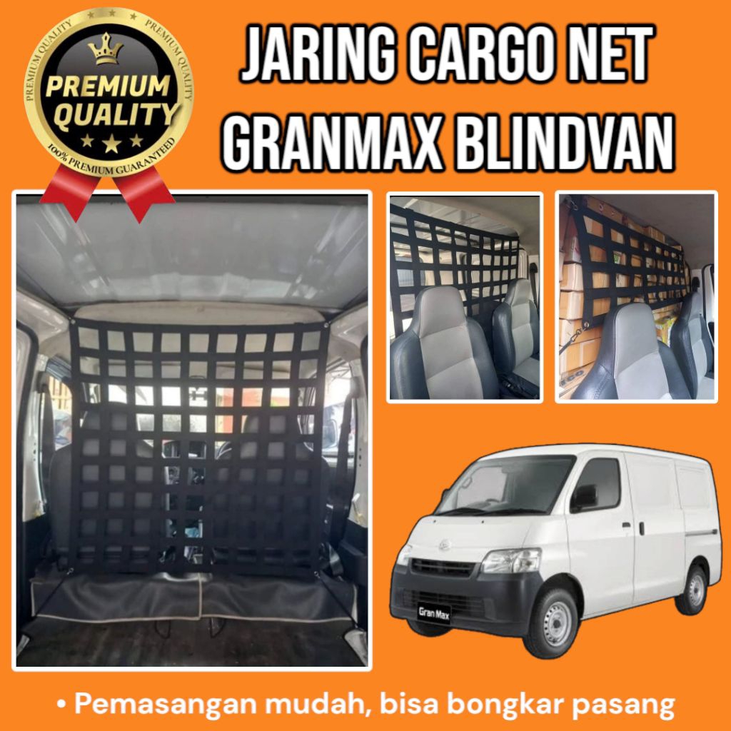 Jual JARING CARGO NET MOBIL GRANMAX BILNDVAN/JARING SAFETY MOBIL ...