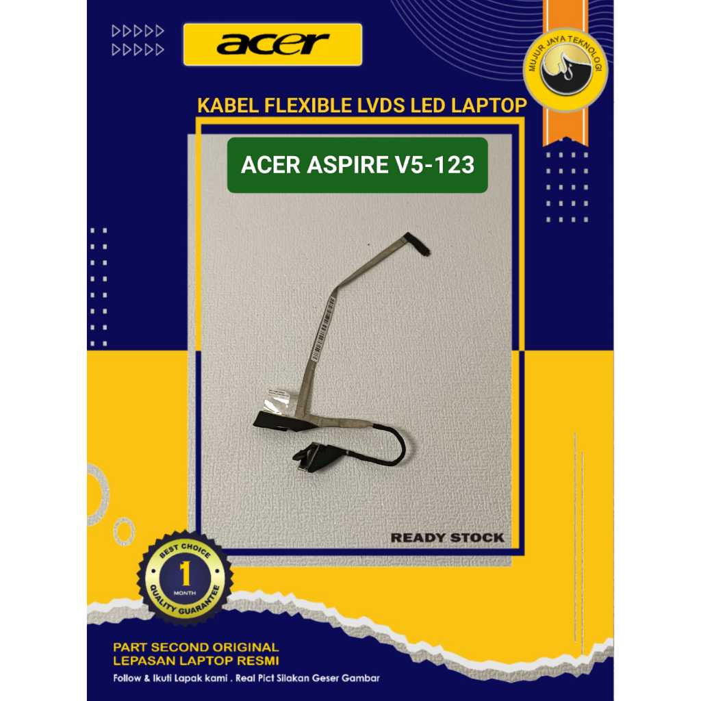 Jual Kabel Flexible Fleksibel LVDS LED LCD Laptop Acer V5 132 11.6