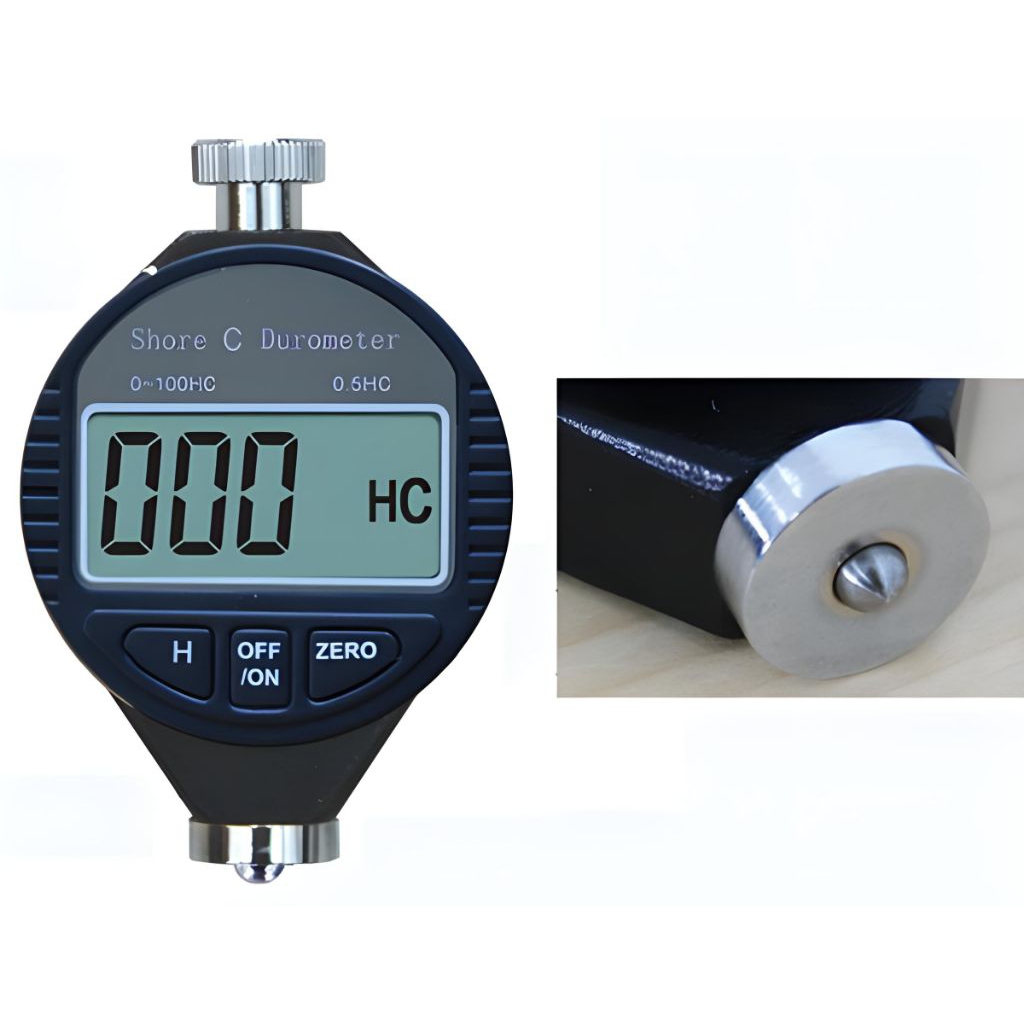 Jual Durometer Shore C Hardness Tester Digital Kekerasan Foam Sponge ...