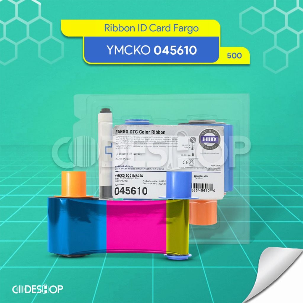 Jual Tinta Ribbon Color FARGO 045610 Tinta Printer ID Card | Shopee ...