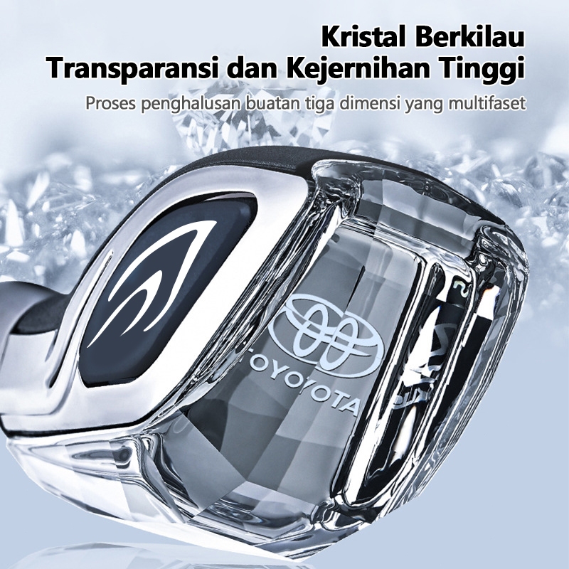 Jual Kepala Tuas Persneling Mobil Kristal LED Sentuh Type-C | Universal ...