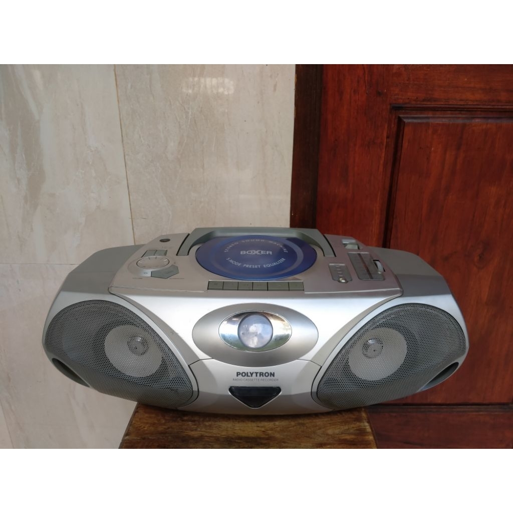 Jual radio polytron boxer silver mini compo polytron radio dan tape ...