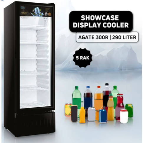 Jual RSA Showcase Cooler 290 Liter Pendingin Minuman AGATE-300 | Shopee ...