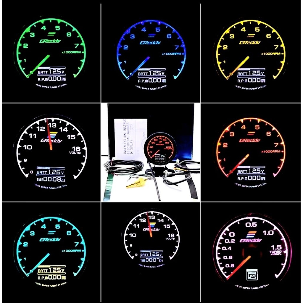 Jual Greddy gauge indicator fuel pressure meter | Shopee Indonesia