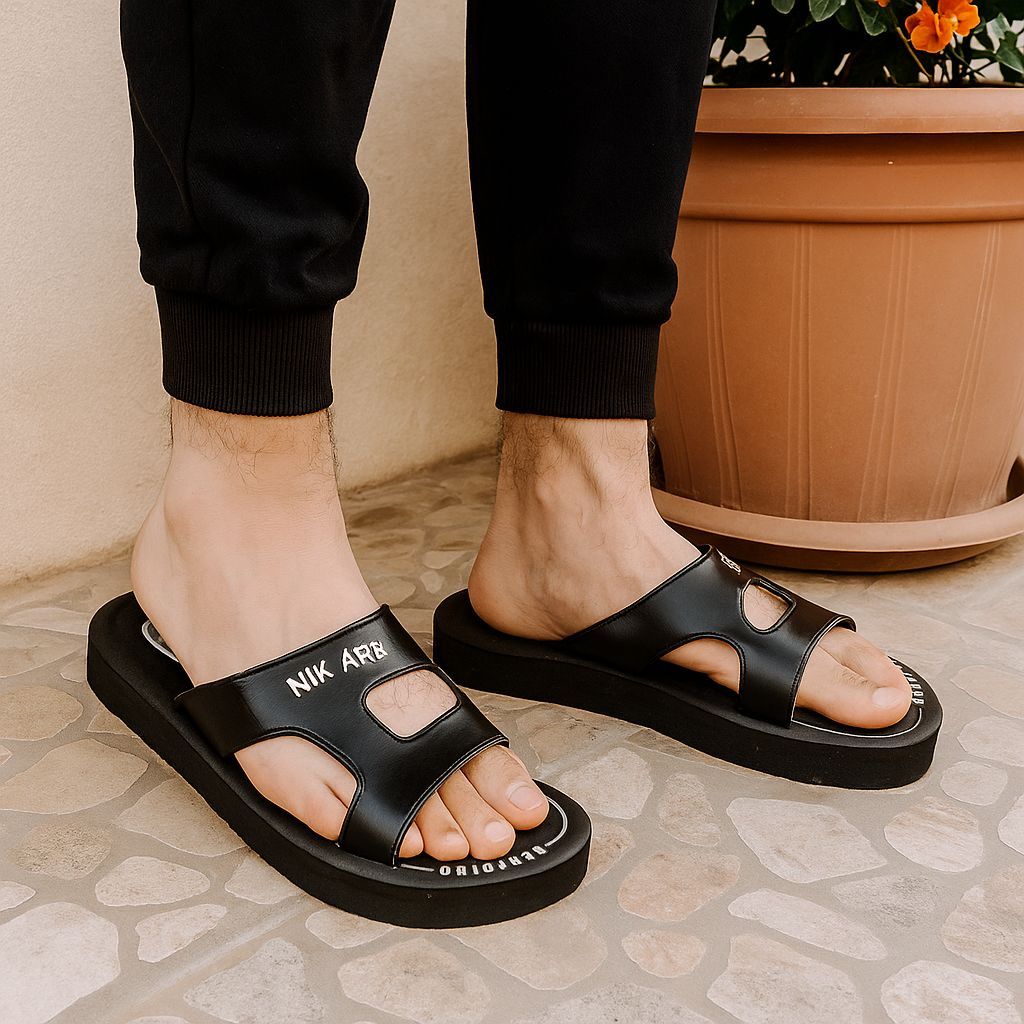 Jual NIKARO Sandal Pria Selop Dan Jepit Kulit Sintetis Ringan Tidak ...